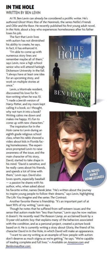 201 Magazine Jan 2022 Ben Levin YA Novel Featured